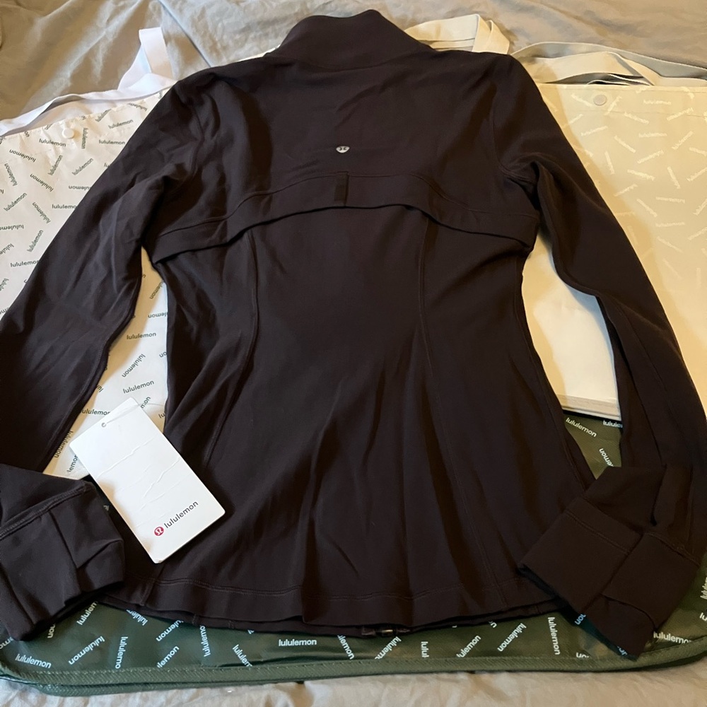 NWT Lululemon Define Jacket *Nulu, Sz 6, SEQUOIA - Picture 2 of 4